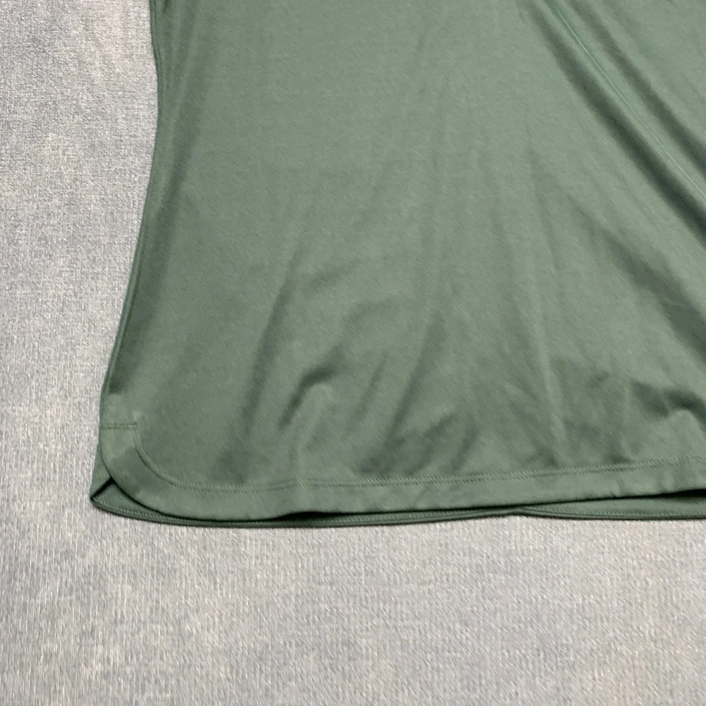 Nike Golf Tour Performance Dri Fit Polo Shirt Womens Medium Green Short Sleeve - Picture 2 of 13